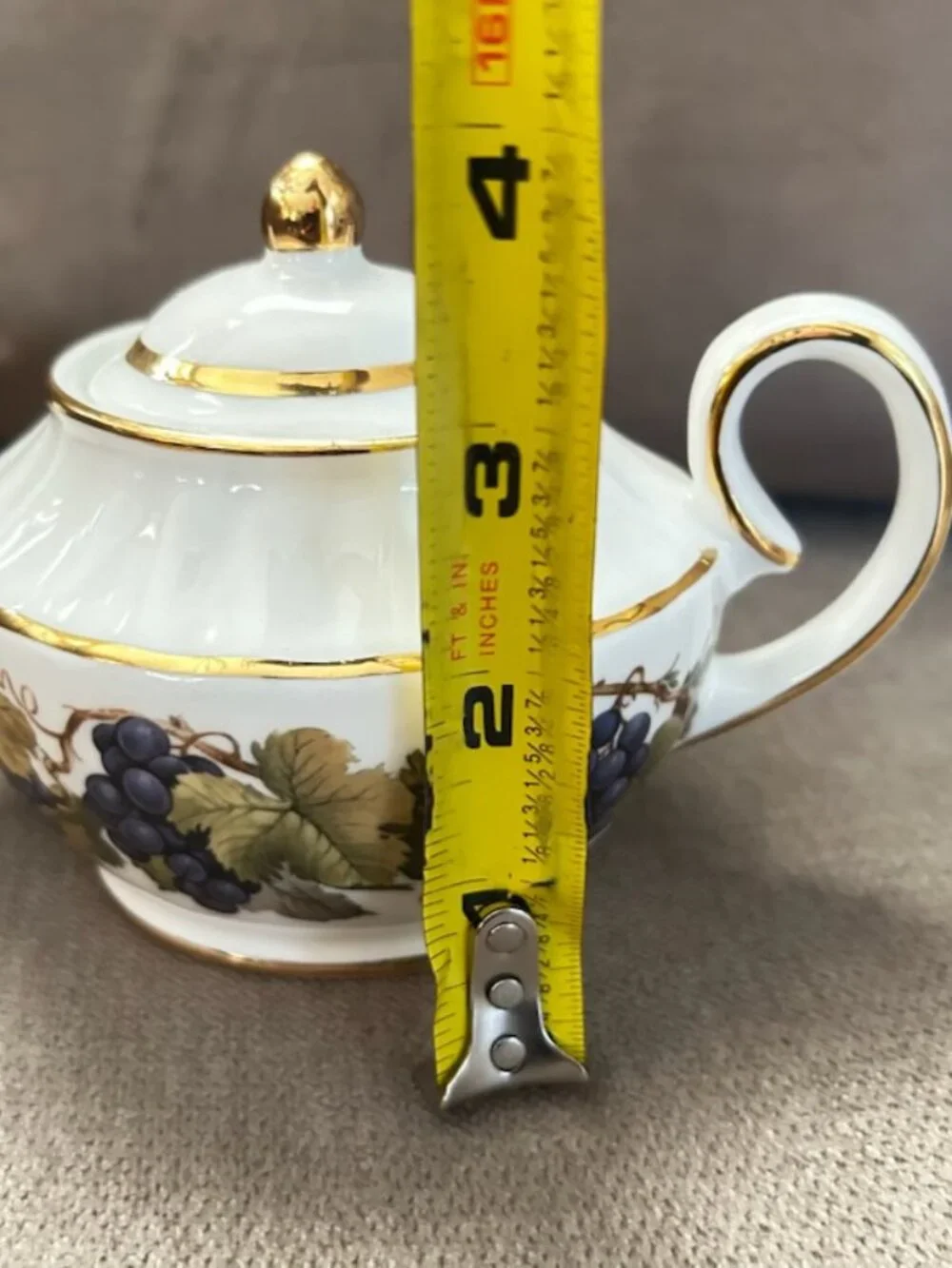 Vintage Wade Mini Fine Bone China Teapot The Regency Collection Teaware